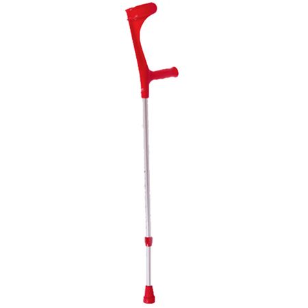 Muleta Canadense Medicate - Fixa - 140 kg - Vermelha