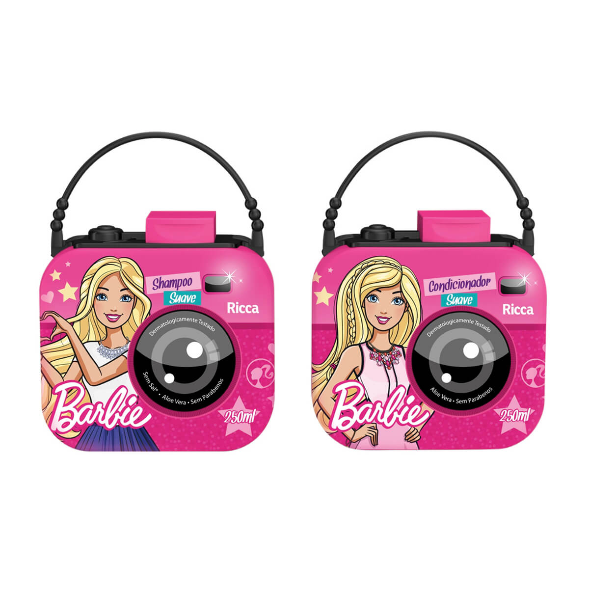 kit Shampoo Barbie Aloe Vera + Condicionador