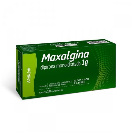 Maxalgina 1g 10 Comprimidos