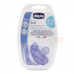 Chupeta Physio Soft New Purple Silicone Tam 1 (0-6m) 1pç - Chicco