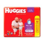 Fralda Roupinha Huggies Supreme Care Tamanho XXG com 48 unidades