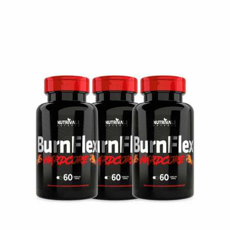 Burnflex 60 Capsulas 500 Mg 3 Unidades Emagrecedor - Linduras