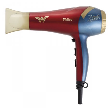 Secador de Cabelos Philco PSC15 Mulher Maravilha 2100w 127v