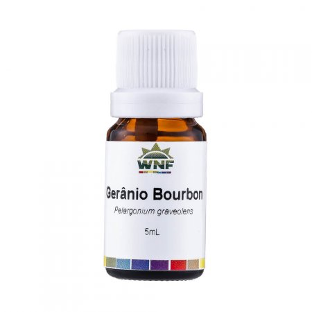 Óleo WNF Essencial Orgânico de Gerânio Bourbon 5ml