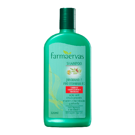 Farmaervas Jaborandi e Pró Vitamina B5 - Shampoo 320ml