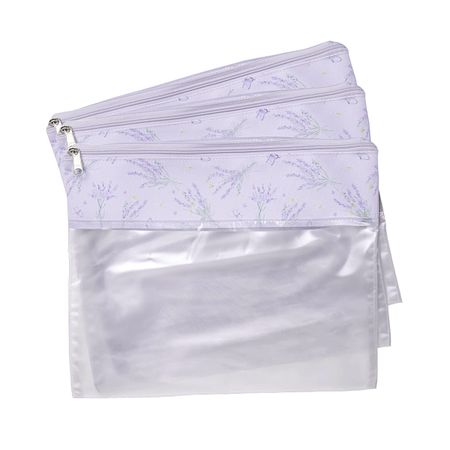 Conjunto 3 Saquinhos de Maternidade Lavandas - Masterbag MB12FLL604 CONJUNTO 3 SAQUINHOS FLORAL LAVANDAS