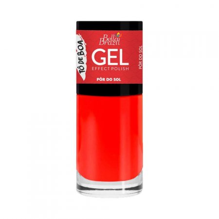 Esmalte Bella Brazil  Gel Pôr Do Sol 8Ml