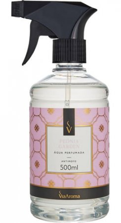 Água Aromatizada Peônia Garden 500ml - Via Aroma