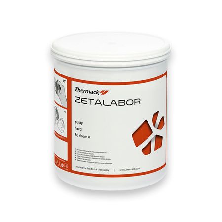 Silicone Para Laboratório Zetalabor - Zhermack Silicone Para Laboratório Zetalabor com 2,6Kg - Zhermack