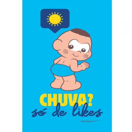 Toalha Praia Turma da Mônica Baby Cascão
