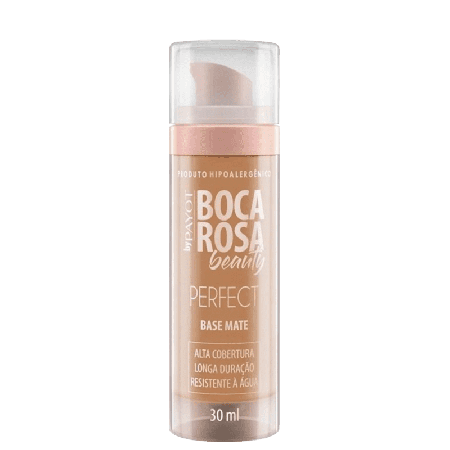 Perfect Base Matte Boca Rosa Beauty by Payot 30ml Cor Francisca