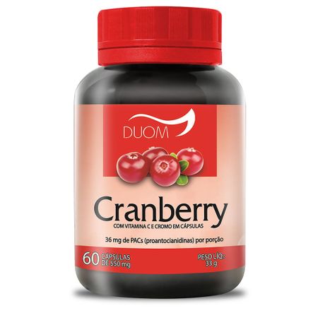 Cranberry 550mg 60 Cápsulas