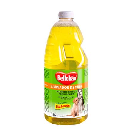 Eliminador de Odor Lima-Limão 2L - Bellokão