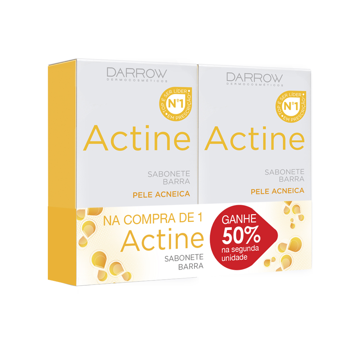 Sabonete Actine Pele Acneica
