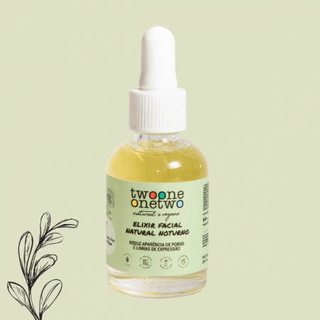 Elixir Facial Natural Noturno Picão Preto Twoone Onetwo Natural Vegana