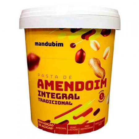 Pasta de Amendoim Integral Mandubim (450g)
