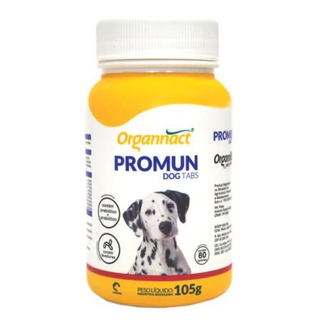 Promun Dog Suplemento Organnact 105g - 60caps