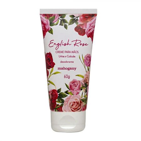 Creme Para Mãos English Rose 60g Mahogany