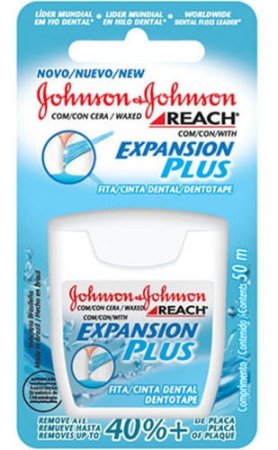 Fita Dental Johnson & Johnson Reach Expansion Plus 50 Metros
