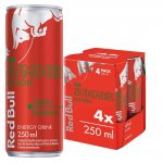 Energético Red Bull Energy Drink, Melancia, 250ml (4 latas)