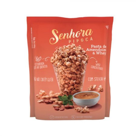 Pasta de amendoim + whey - 90g