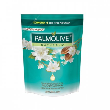 SABONETE PALMOLIVE LIQUIDO REFIL 200ML NATURALS SUAVIDADE