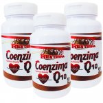 Kit 3x - Coenzima Q10 - 60 Cáps 500mg, Rei Terra
