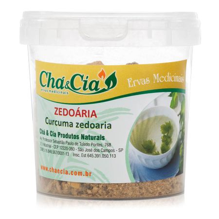 Chá de Zedoária - Curcuma zedoaria - Roscoe. 60g Zedoária - Curcuma zedoaria - Roscoe. 60g
