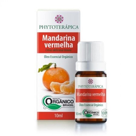 Oleo essencial de mandarina vermelha (organico) - 10ml