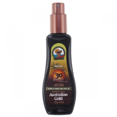 Protetor Solar Corporal Australian Gold Instant Bronzer FPS 30 Spray com 125ml