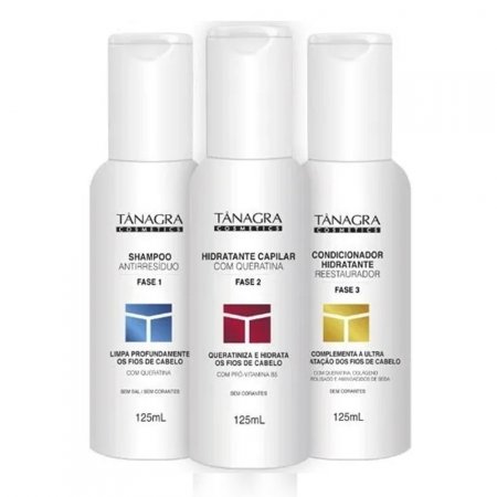 Shampoo+Condicionador+Máscara Hidratação&Quera Tanagra
