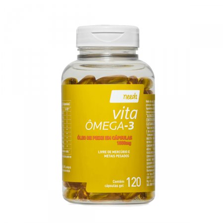 Suplemento Needs Vita Ômega 3 com 120 Cápsulas