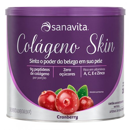 Colágeno Skin Saúde Para Pele 200g - Sanavita