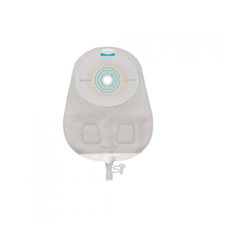 SenSura® Mio 1 Peça Plana Uro Cinza Recortável 10-45mm midi