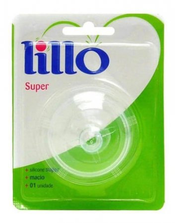 Bico De Mamadeira Super Silicone Lillo 9297r/12