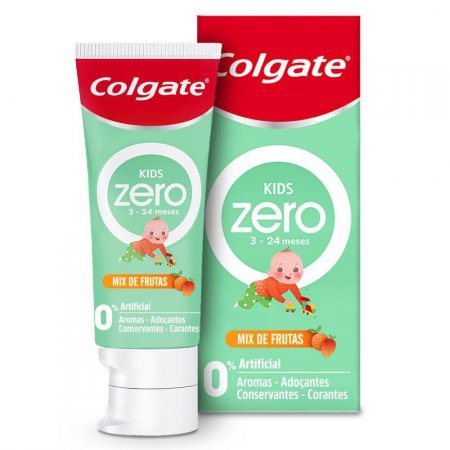 Gel Dental Colgate Zero Kids 3 a 24 meses Mix de frutas 50g