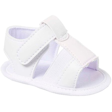 Sandália para bebê Básico Branco - Keto Baby KB5381-45 SANDALIA PARA BEBE BRANCO MASCULINO			-18