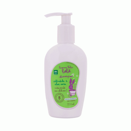 Shampoo Reserva Folio Natural de Calêndula e Aloe Vera para Bebê 200ml