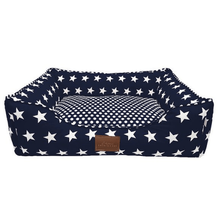 Cama Star Azul Para Cães e Gatos Fabrica Pet - tamanho M