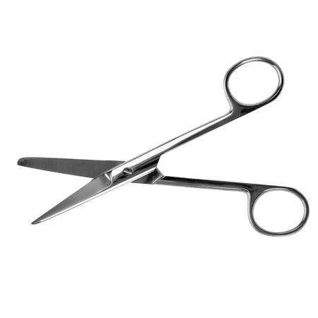 Tesoura Cirúrgica Romba/Fina Abc - Reta - 15 Cm