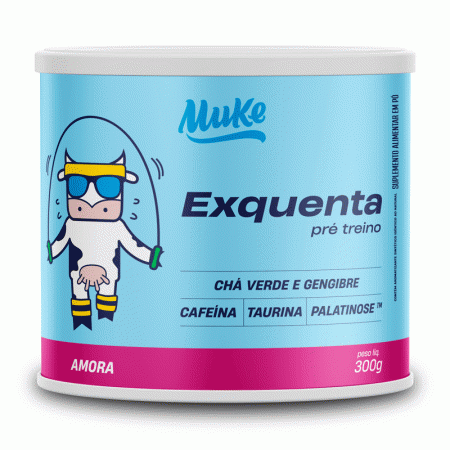 Pré-Treino Exquenta Muke Sabor Amora com 300g