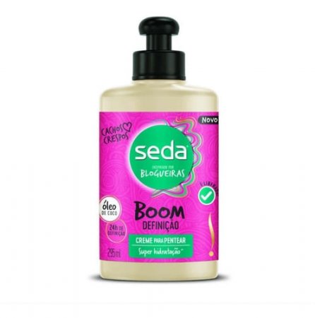 Creme Para Pentear Seda Boom Definição  295ml