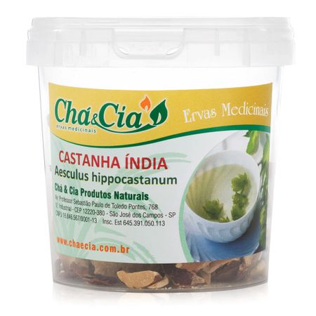 Chá de Castanha da Índia - Aesculus hippocastanum L. 60g Castanha da Índia - Aesculus hippocastanum L. 60g