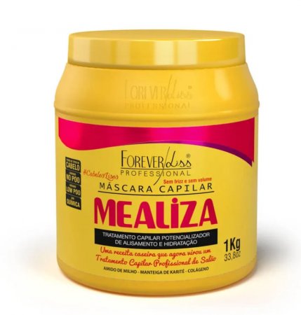 Máscara Capilar Mealiza Forever Liss 1Kg