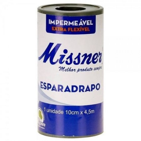 Esparadrapo Impermeável Missner 10cm x 4,5m