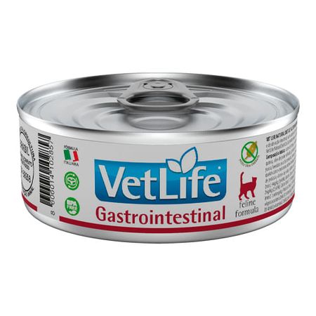 Ração Úmida Vet Life para Gatos Farmina Gastrointestinal – 85g
