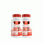 Magnesio Quelato + 115% Idr 02 Unidades C/60 Capsulas 500mg - Linduras
