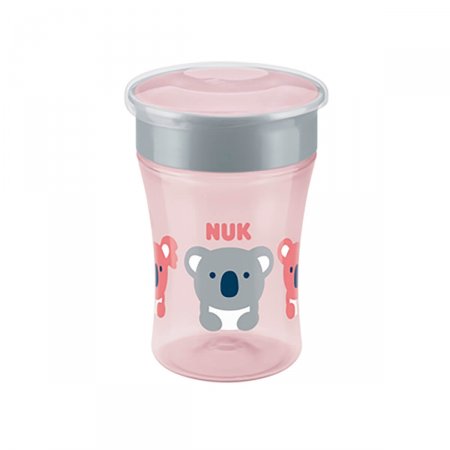 Copo de Transição Nuk Evolution Magic Cup Rosa 360° com 230ml