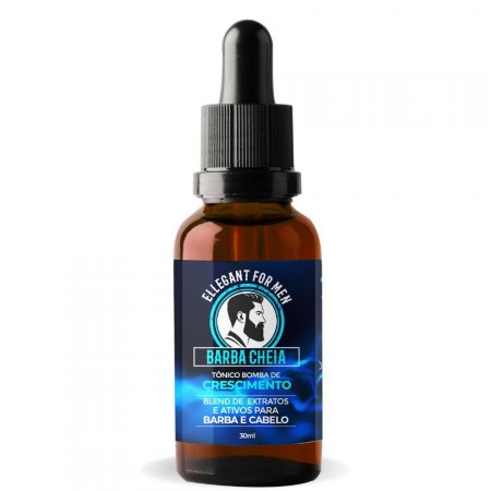 Tonico Capilar Barba Cheia 30ml Ellegant