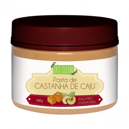 Pasta Castanha Caju Salted Caramel 300g - Eat Clean